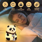 Cute Panda Night Lamp for Bedroom Rechargable for Kids