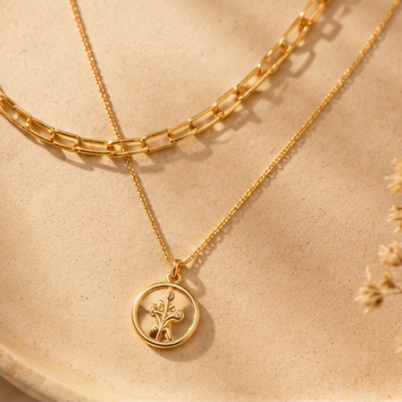 Goden Beautiful Necklace